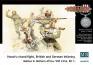 1/35 Master Box 3592 Hand-to-hand fight, British and German Infantry. Battles in Northern Africa