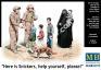 1/35  Master Box 35159 Here is Snickers, help yourself, please