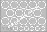 1/35 Eduard XT 076 StuG. III wheel mask