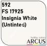 ARCUS 592 фарба біла FS 17925 Insignia White (Untinted)