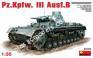 1/35 MiniArt 35162 Средний танк Pz III Ausf В