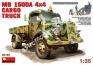 1/35 MiniArt 35150 MB 1500A Німецкий  вантажний повнопривідний автомобиль