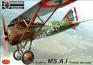1/72 Kovozavody Prostejov 0454 Morane Saulnier MS.A.I “French service”