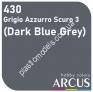 ARCUS 430 фарба сіра Grigio Azzurro Scuro 3 (Dark Blue Grey)