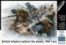 1/35 Master Box 35114 British infantry before attack, WWI era