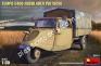 1/35 Mini-art 35371 Tempo E400 Hochlader Pritsche German 3-wheel delivery truck