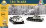 1/72 Italeri 7523 tank T34/76 m42