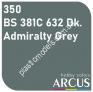 ARCUS 350 фарба сіра BS 381C 632 Dk. Admiralty Grey