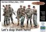 1/35 Master Box 35162 German Military Men, 1945 Let's stop them here!