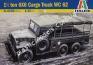 1/35 Italeri 6230 1 1/2 ton 6x6 Cargo Truck WC 62