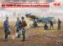 1/48 ICM 48805 Messerschmitt Bf 109F-4 with German Ground Personnel