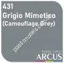 ARCUS 431 фарба сіра Grigio Mimetico (Camouflage Grey)