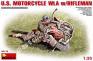 1/35 MiniArt 35179 US Motorcycle WLA w/Rifleman