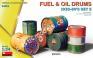 1/24 MiniArt 24012 Fuel & Oil Drums 1930-50's Set 2