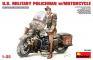 1/35 MiniArt 35168 U.S. Military Policemen w/Motorcycle