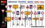 German traffic signs 1930-40's 1/35 MiniArt 35633