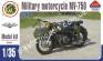 1/35 AIM fan model 35003 Soviet military motorcycle with sidecar MV-750