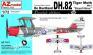 1/72 AZ model 7471 De havilland DH.82 Tiger Moth MkII 