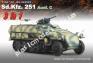 1/35 Dragon 6224 Sd.Kfz. 251 Ausf. C (3 in 1)