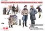 1/48 ICM 48086 Германские пилоты и наземный персонал Люфтваффе II МВ в зимней униформе