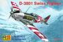 1/72 RS models 92311 Doflug D-3801 Swiss fighter