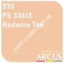 ARCUS 570 фарба світло-коричнева FS 33613 Radome Tan