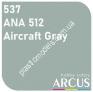 ARCUS 537 фарба сіра ANA 512 Aircraft Gray